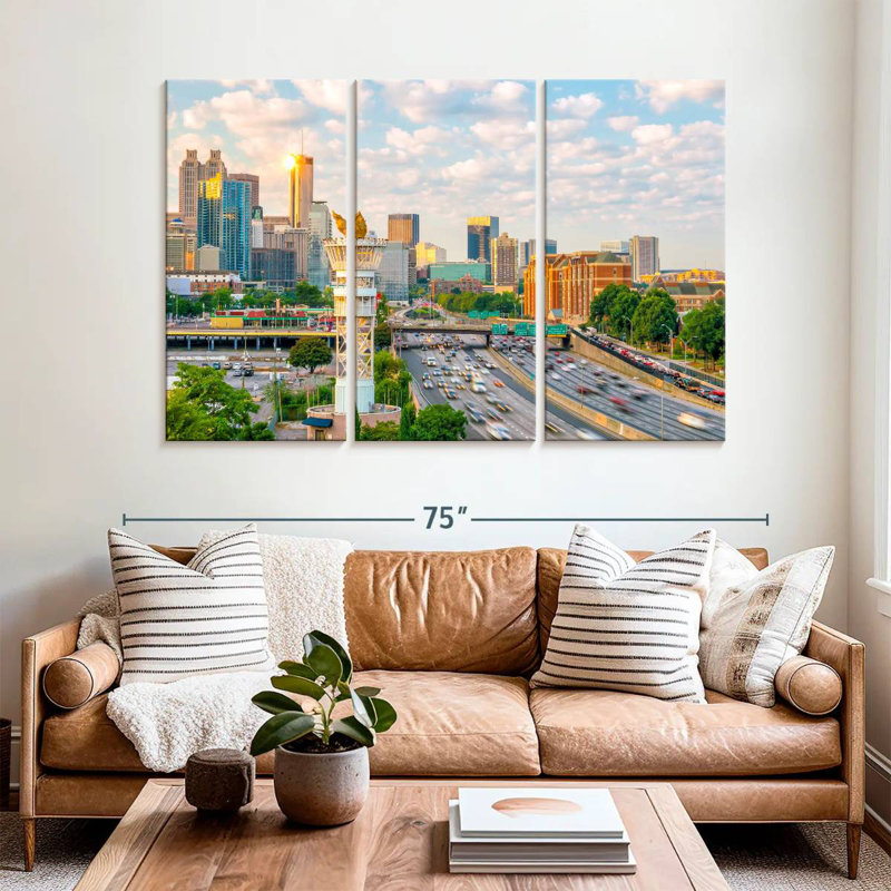 Rorry Atlanta Rush Hour, 42" H x 65" W