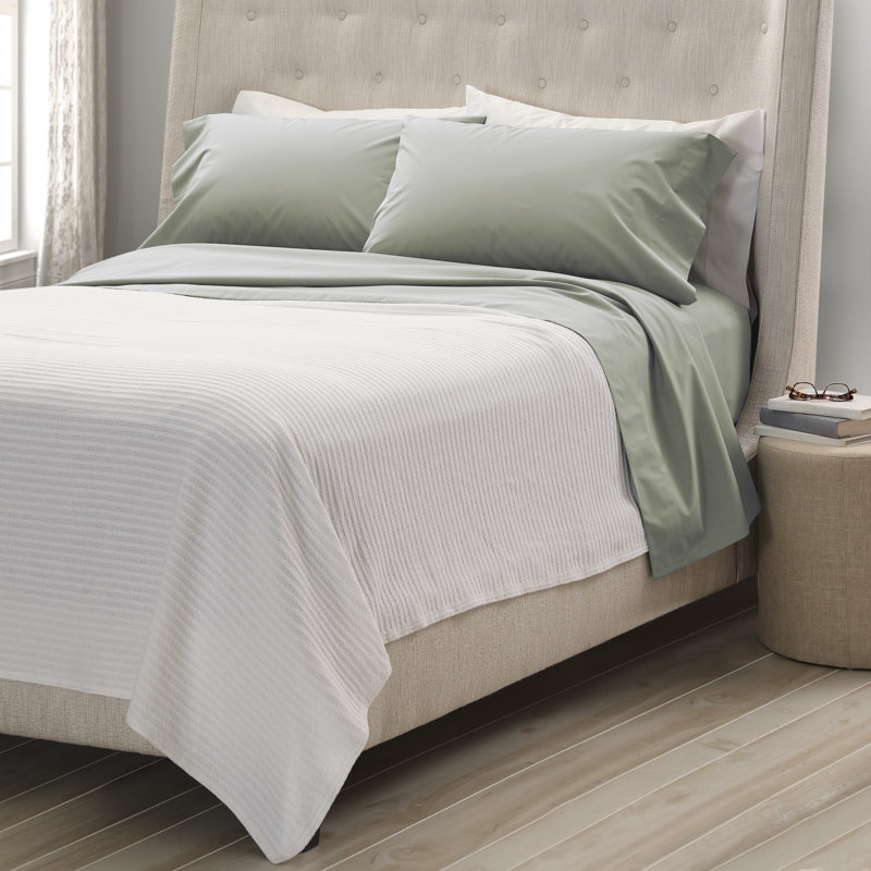 Sheet Set, Moss, Full Sheet Set with 2 Pillowcases