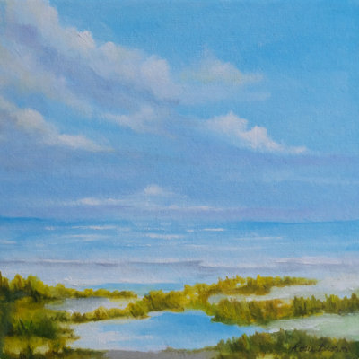 «Sanibel Island Inspired», impression sur toile tendue