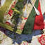 Renne Napkins - Set of 6 Red/Green - 19" x 19"