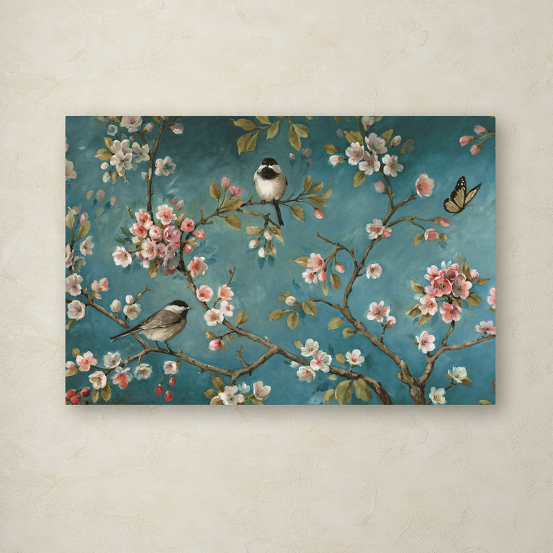 «Blossom I», reproduction sur toile, H 30 po x l 47 po