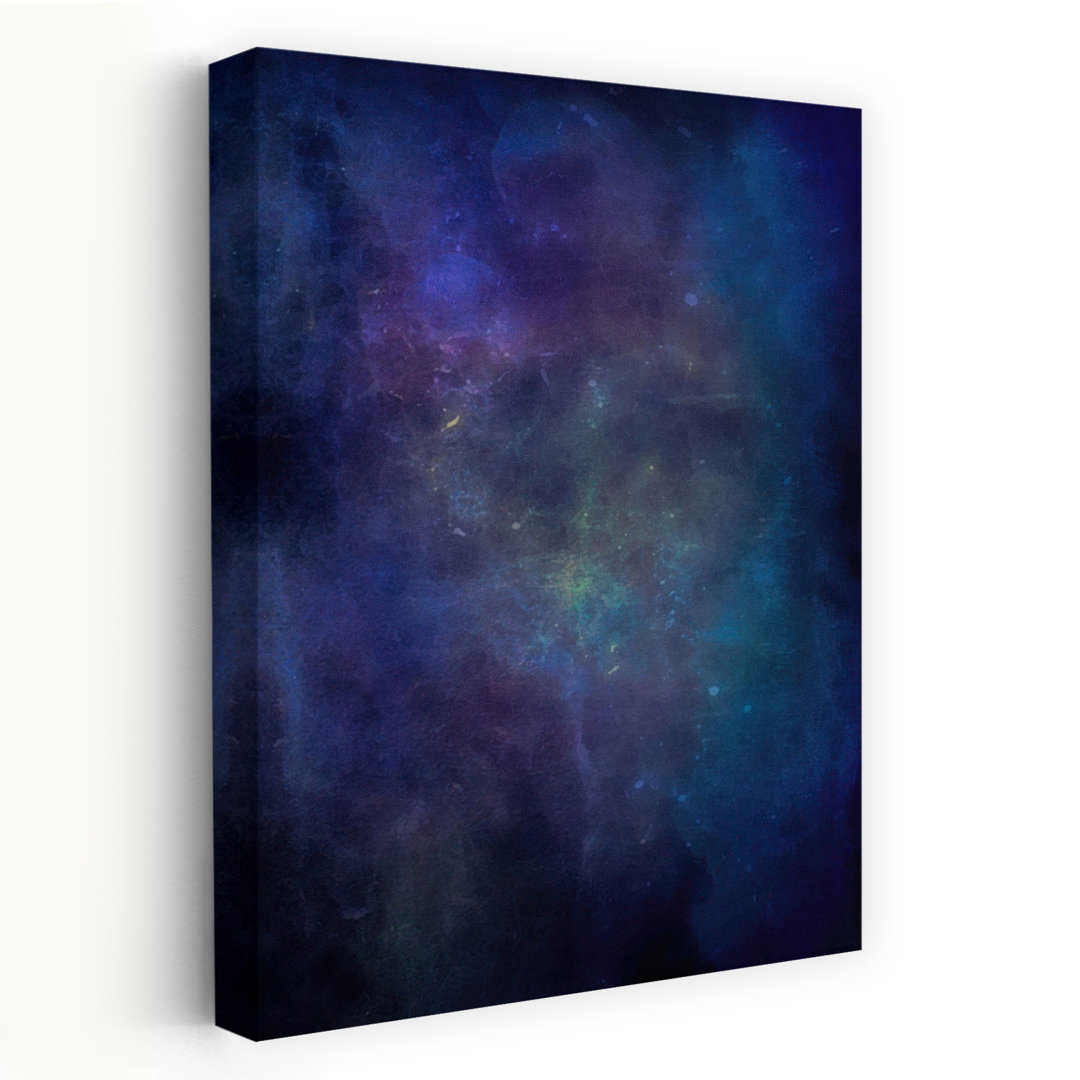 Cosmic Dreamscape Abstract Dreamy Ethereal Nature Landscape Wall Art by Alpenglow Workshop - Wrapped Canvas Print