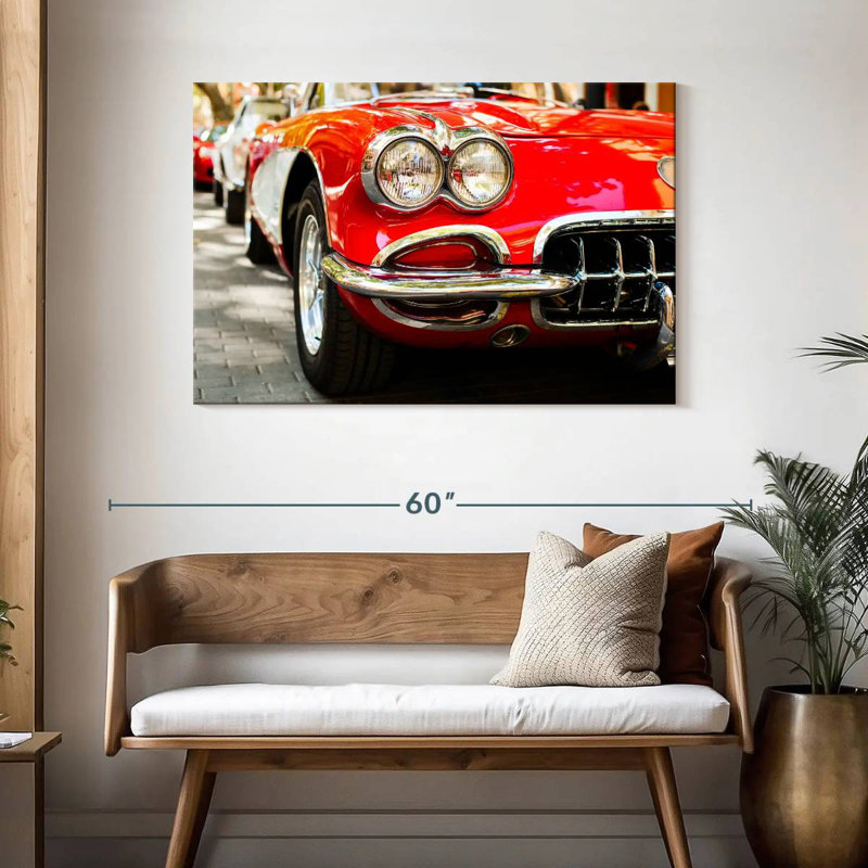 Voiture classique brillante Mehar, H 30 po x l 45 po