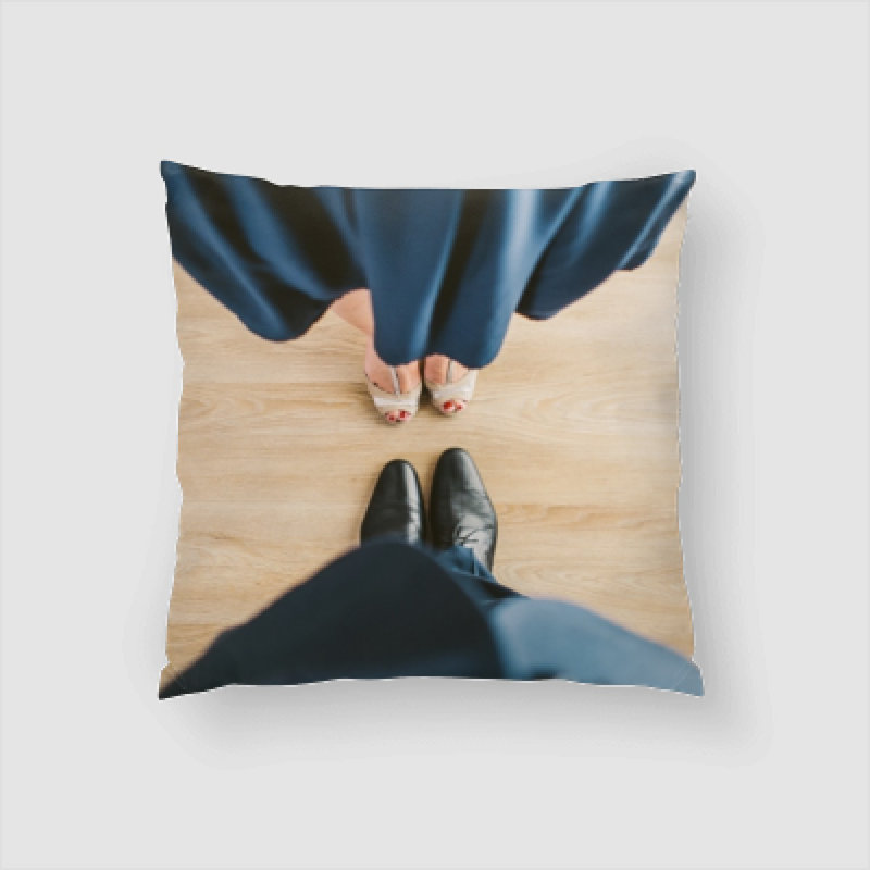 Microsuede Reversible Throw Pillow