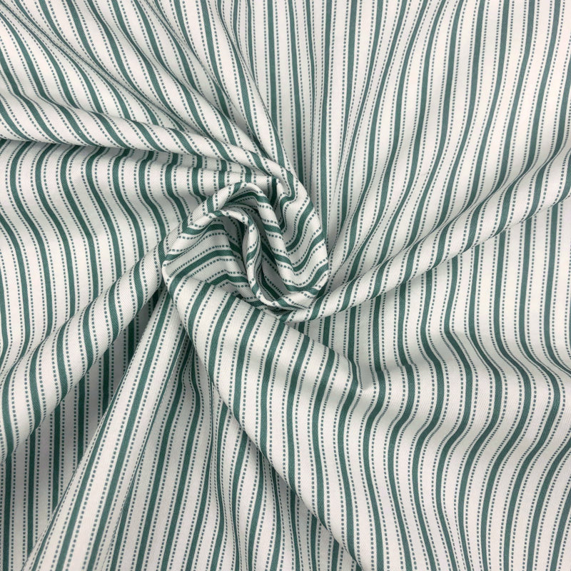 Evergreen Cotton Twin Bed Skirt with Split Corners