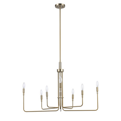 Lustre chandelier 8 lumières Juniper