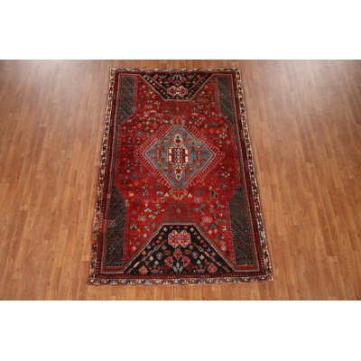 Vegetable Dye Traditional Area Rug 5x9