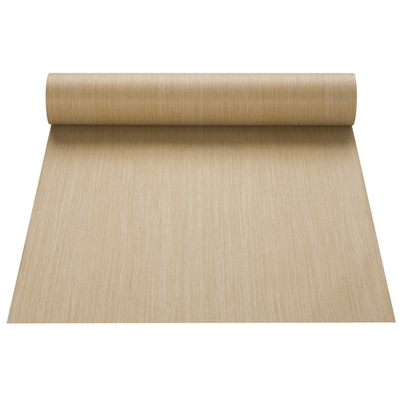 Feuille de placage de bois ultra-mince (chêne jaune, grain droit), Brun