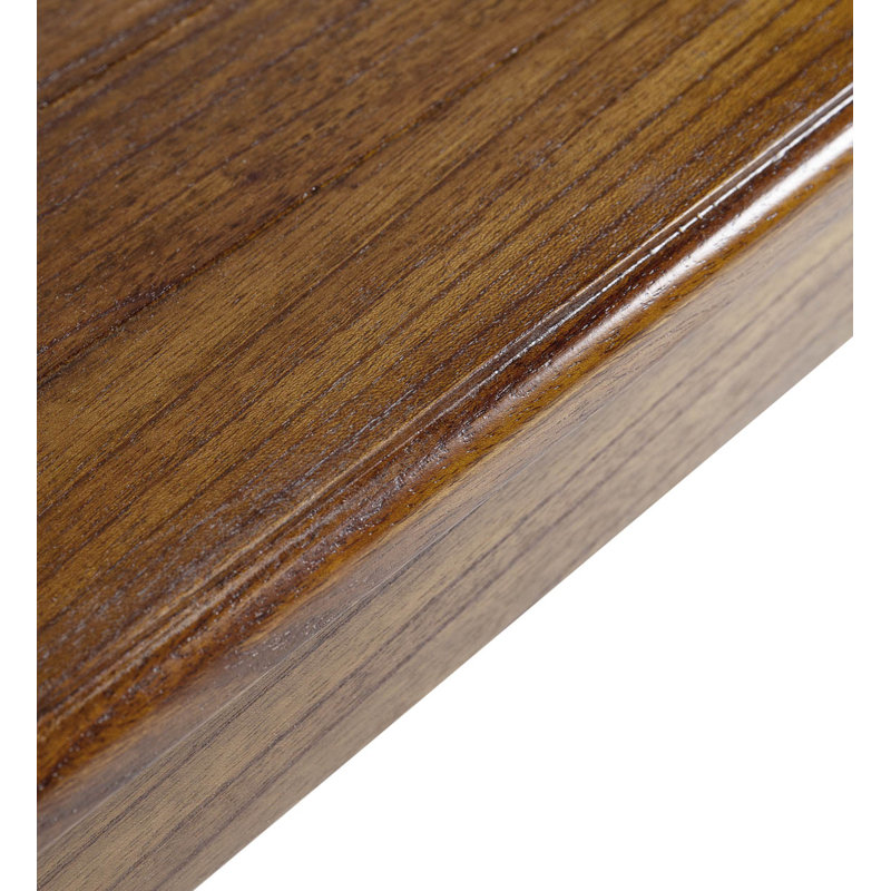 Solid Wood Bench, Brown