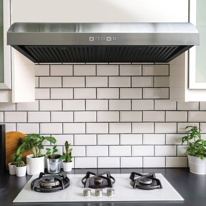 30" Three Speed 400 CFM Under Cabinet Range Hood Stainless, Stainless Steel