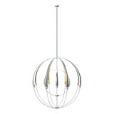 Cirque Double 12 - Light Sphere Globe Chandelier