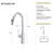 Home 18.83" CUPC Certified Pull-Down Kitchen Faucet-116628590