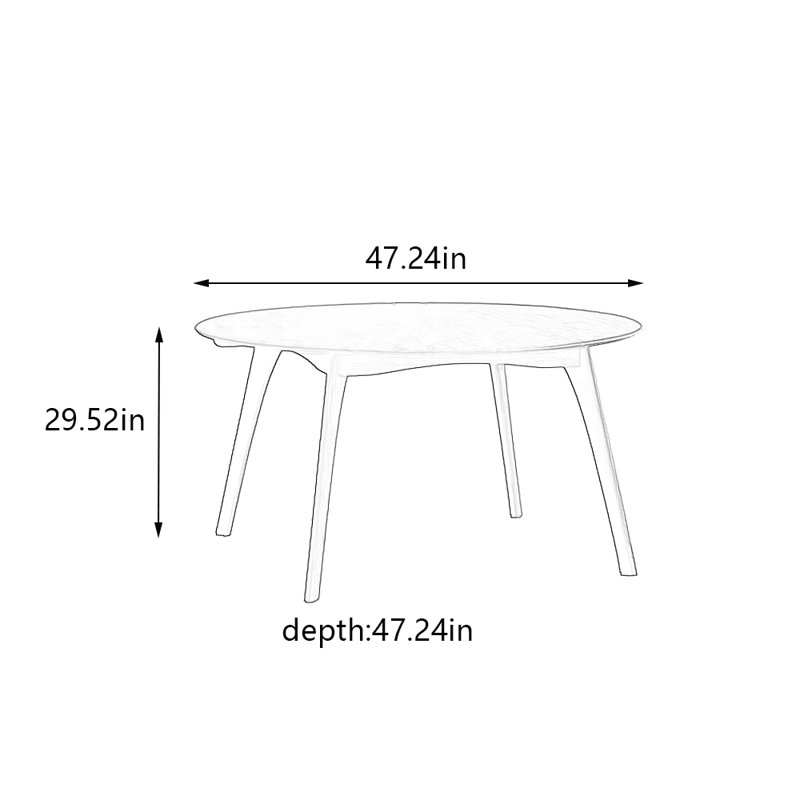 Punia, H 29,52 po x L 47,24 po x l 47,24 po 