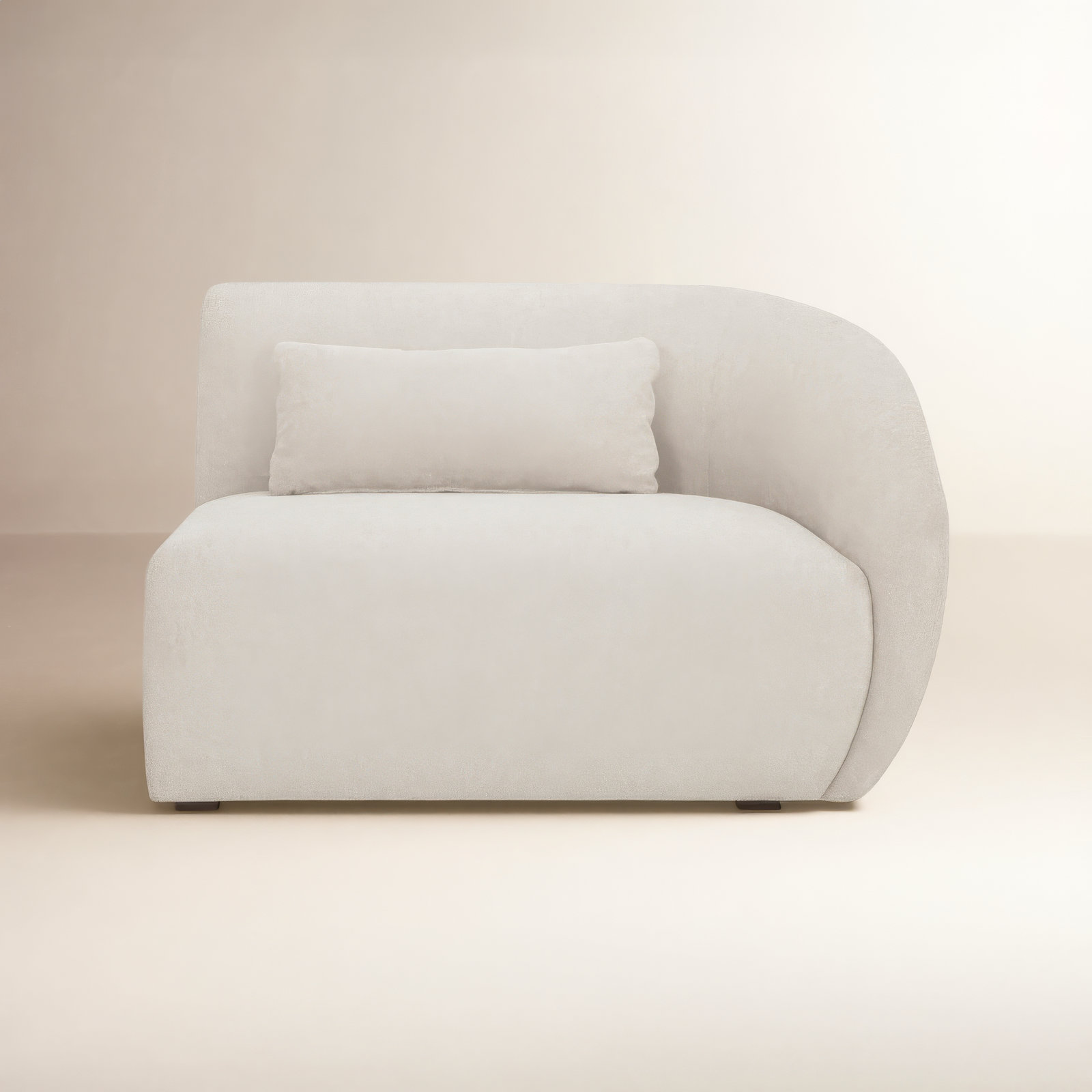 Anson Right Arm Facing Chair, Warm White