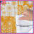 Orange Floral Pattern Comforter-127458663