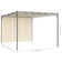 Prescot Garden Gazebo with Side Curtain 4x3x2,25 m