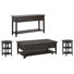 Holton Rectangular Cocktail Table With 2 Accent End Table And Sofa Table