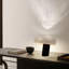 Lampe de table moderne DEL 10 "avec base en marbre et gradateur Aldrin