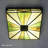 Mission Flush Mount Ceiling Light