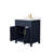 Beckett 30" Freestanding Single Bathroom Vanity with Cultured Marble Top-61870901-61870904-61870899