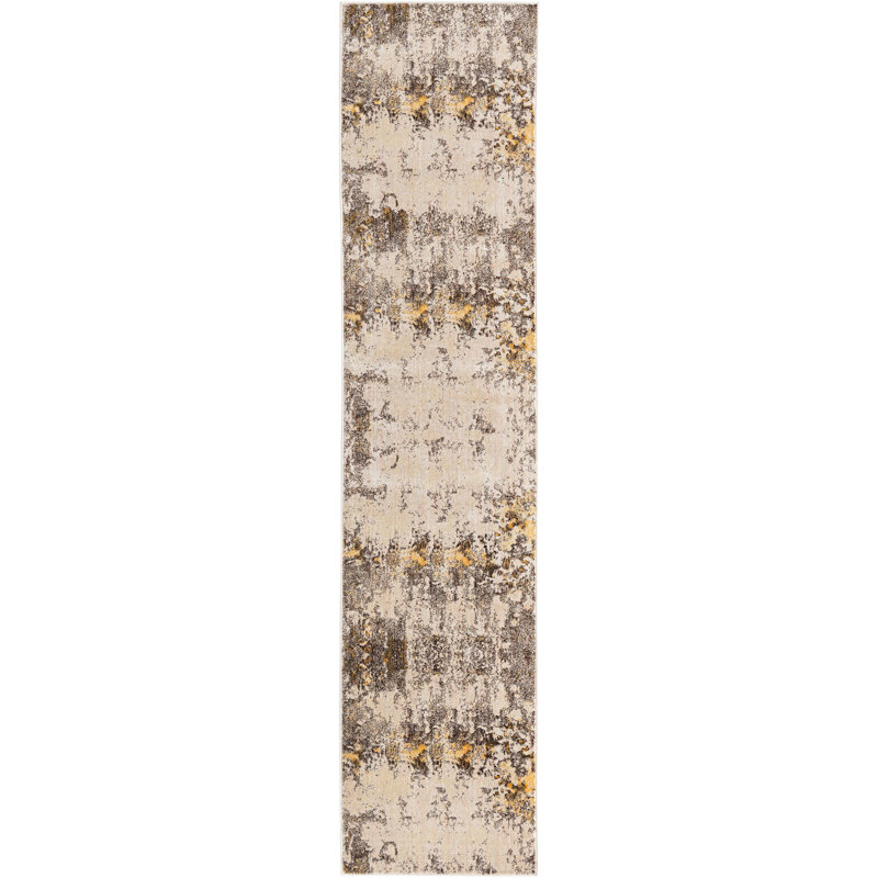 Fuse Abstract Indoor Rug, Runner 2'7" x 12'