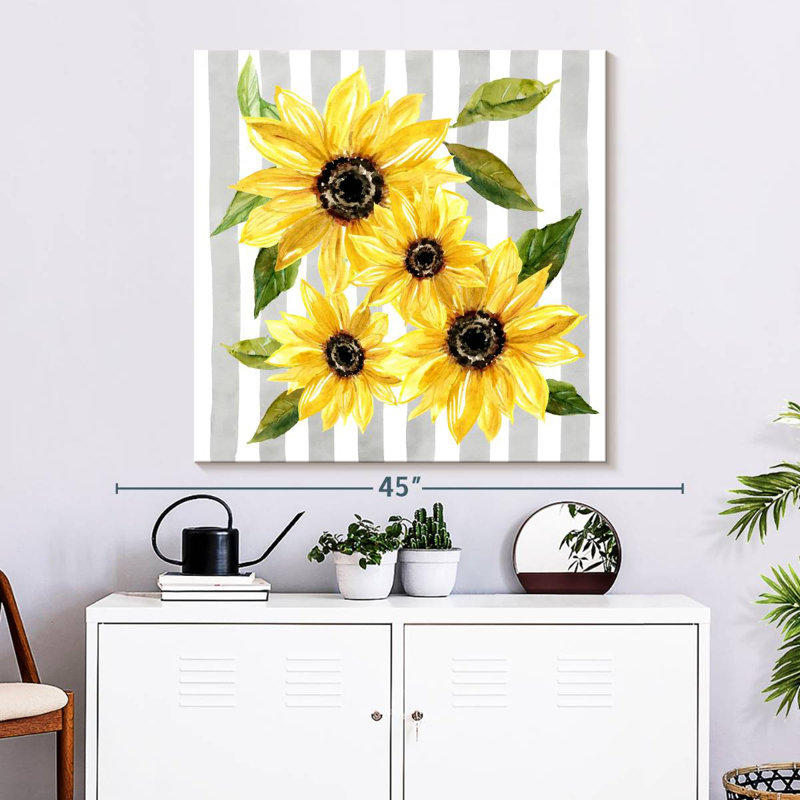 Tournesol II, H 33 po x l 33 po
