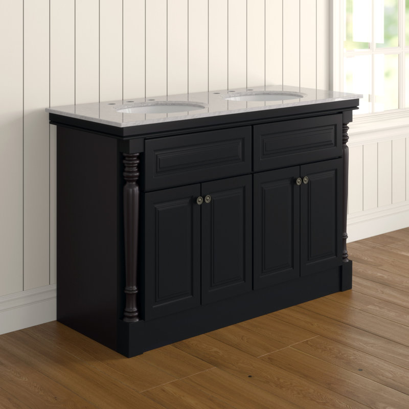 Ensemble de meuble-lavabo double 55 po Marcello