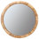Blaise Round Rattan Mirror