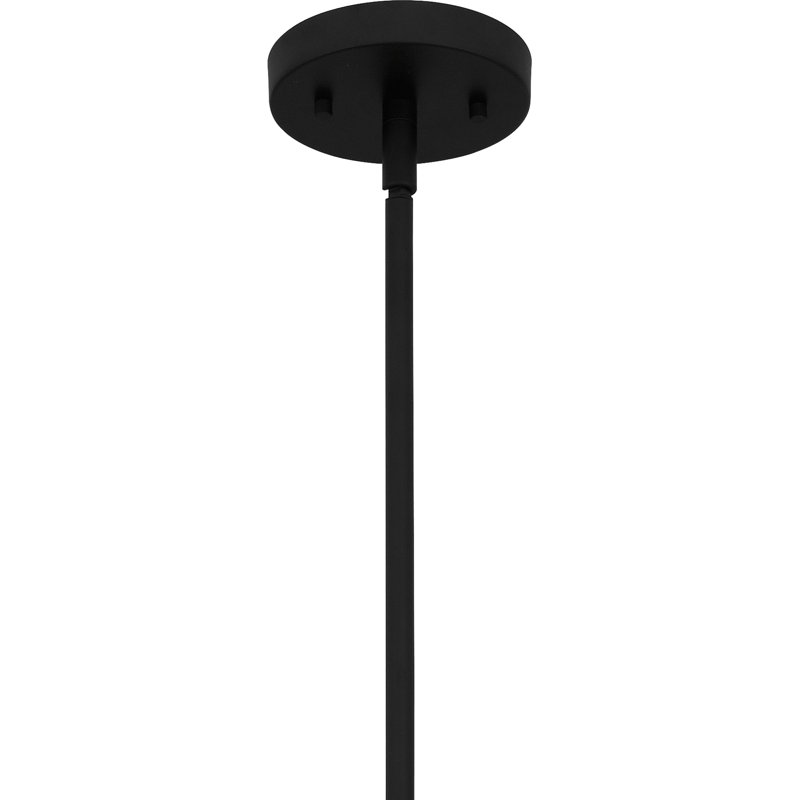 Lustre à 6 lumières Wiens, Noir mat