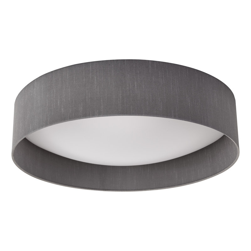 Raimey Plastic Flush Mount, Grey