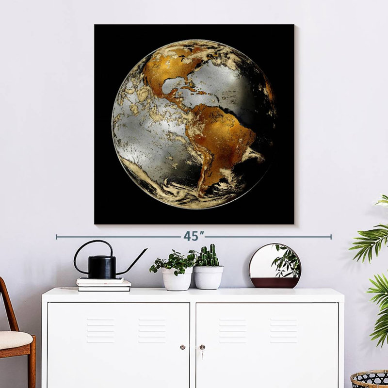 Oberle World Turning II, 33" H x 33" W