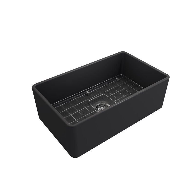30'' L Kitchen Sink, Matte Dark Gray