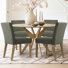 Chaise en lin 18,5 po Encline