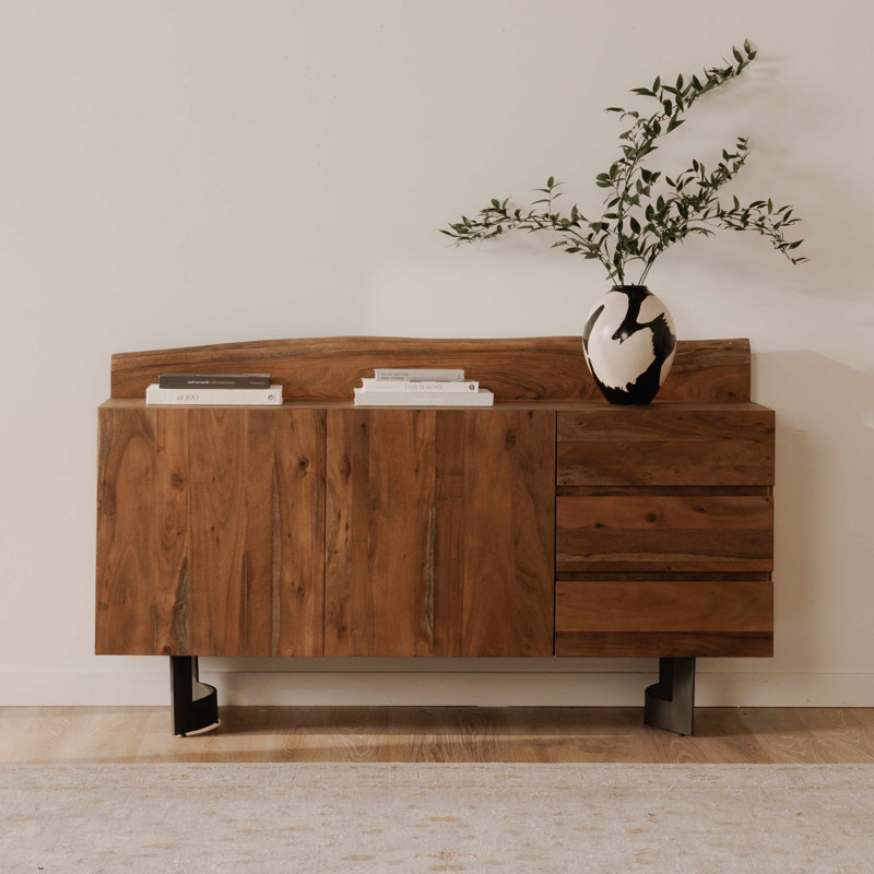 Kenmore Solid Acacia Wood Sideboard