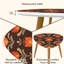 Ensemble de 2 tables basses gigognes Triangle