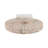 Latitude Run® 12" Pompano Marble And Stone Disk Statuary, Beige