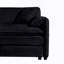 Ensemble de canapé 2 pièces, 2 pièces de canapé causeuse, ensemble de couchettes confortables en chenille moderne pour le bureau du salon avec 4 coussins-388043543