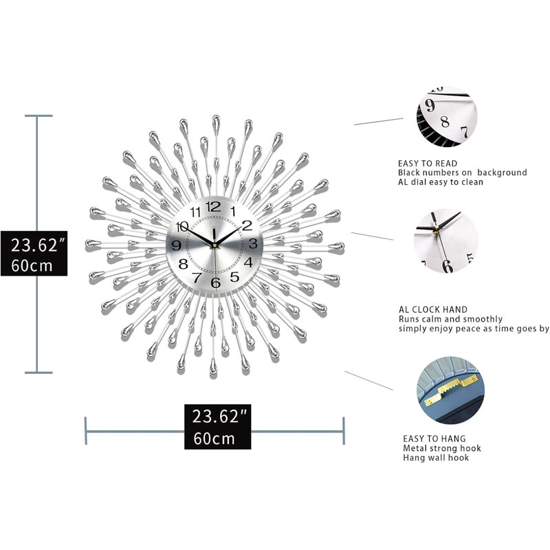 Modern Large Wall Clock