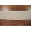 Tapis de couloir oriental ivoire à rayures marocaines 4 x 13