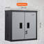 Armoire murale pliable, armoire de garage en métal, petite armoire murale 26 po, capacité de chargement de 240 lb