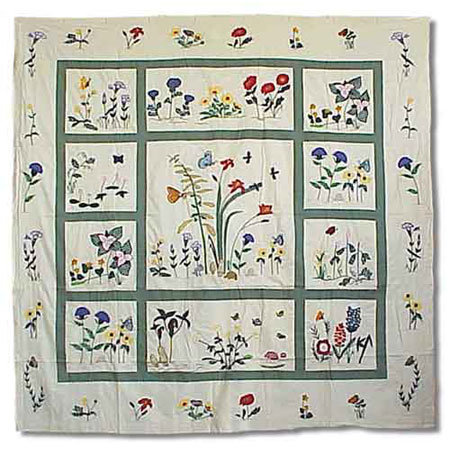 Wildflower Floral Shower Curtain