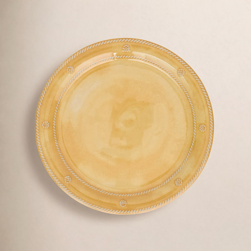 Berry & Thread Melamine Dinner Plate, Sunshine