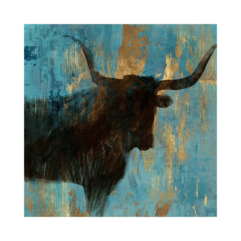 Bison I 1 Piece Wrapped Canvas Painting, 30.48 cm H x 30.48 cm W