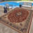 Oriental Pattern Area Rug, Soft And Lightweight, Suitable For All Seasons, Easy To Maintain And Easy To Clean, Machine Washable Carpet Floor Mat, Suitable For Living Room, Bedroom, Dining Room, Hallway, Balcony, Room Decor, Home Decor, Outdoor Decor-1237406922