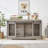 Multifunctional TV Stand Dog Crate with Double Spaces, Ideal for Multiple Dogs and Home Decor, Featuring Storage and Comfort-1943693322