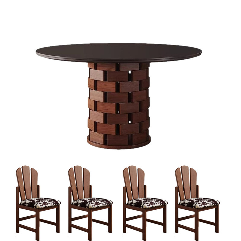 Table de salle à manger French French, H 29,5 po x L 39,4 po x l 39,4 po