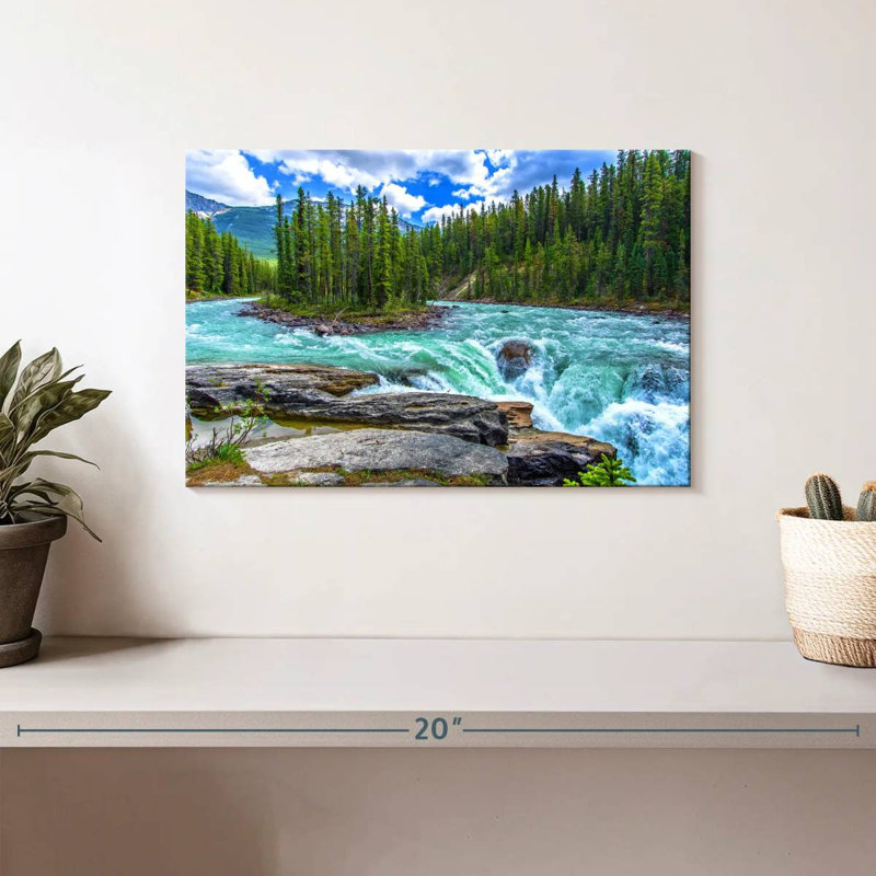 Alvord Sunwapta Falls, H 8 po x l 12 po