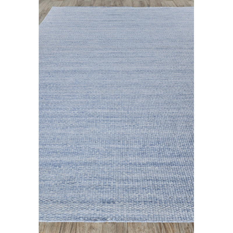 Loro Area Rug in Light Blue, Rectangle 2' x 3'