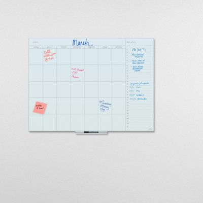 Wall Glass Small - 2' - 4' Glass Board