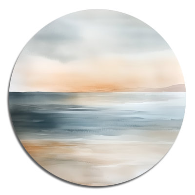 Jabbar - Coastal Metal Wall Decor Round